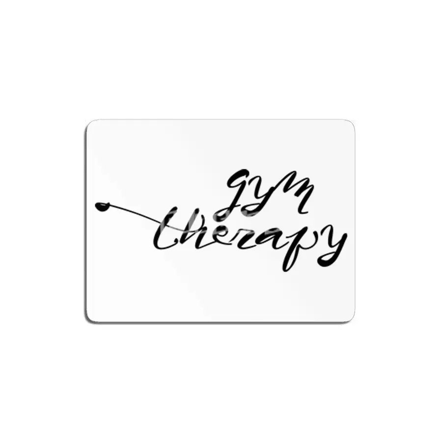 Gym Is My Kind Of Therapy Fitness Graphics MDF Tablo