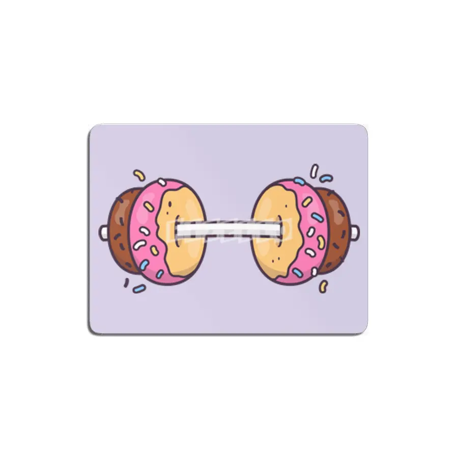 Donuts Barbell MDF Tablo