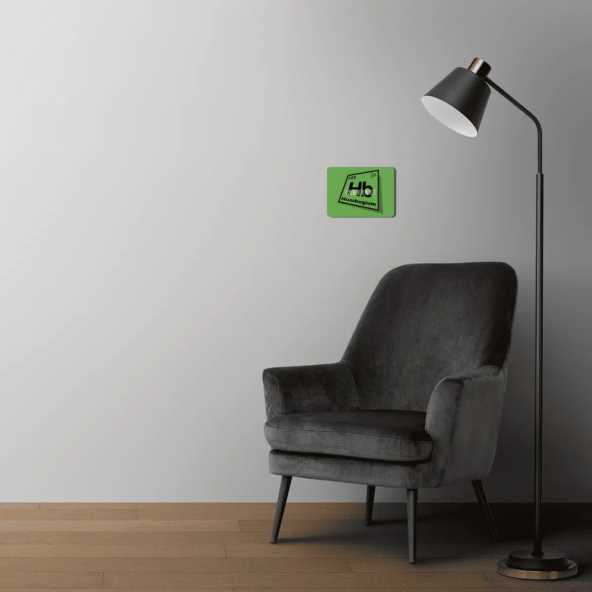 Humbugium | Black MDF Tablo