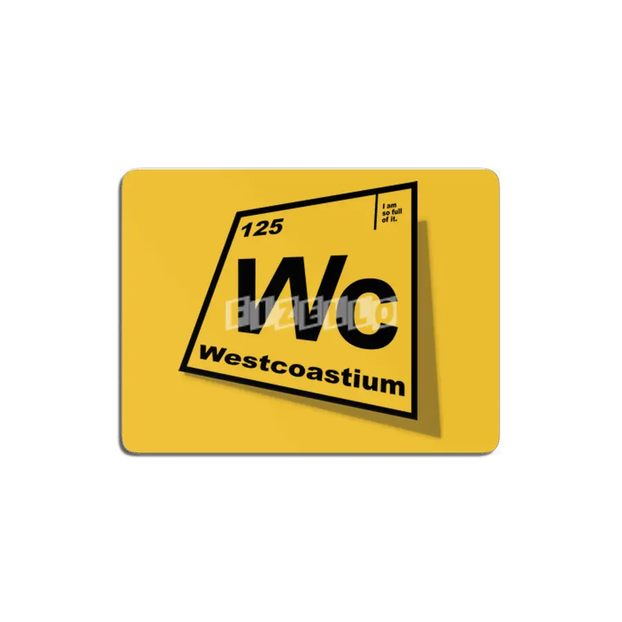 WestCoastium | Black MDF Tablo