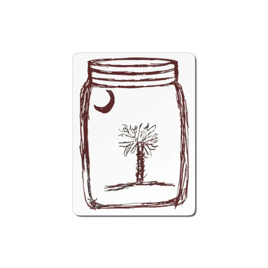 Garnet Mason Jar  MDF Tablo