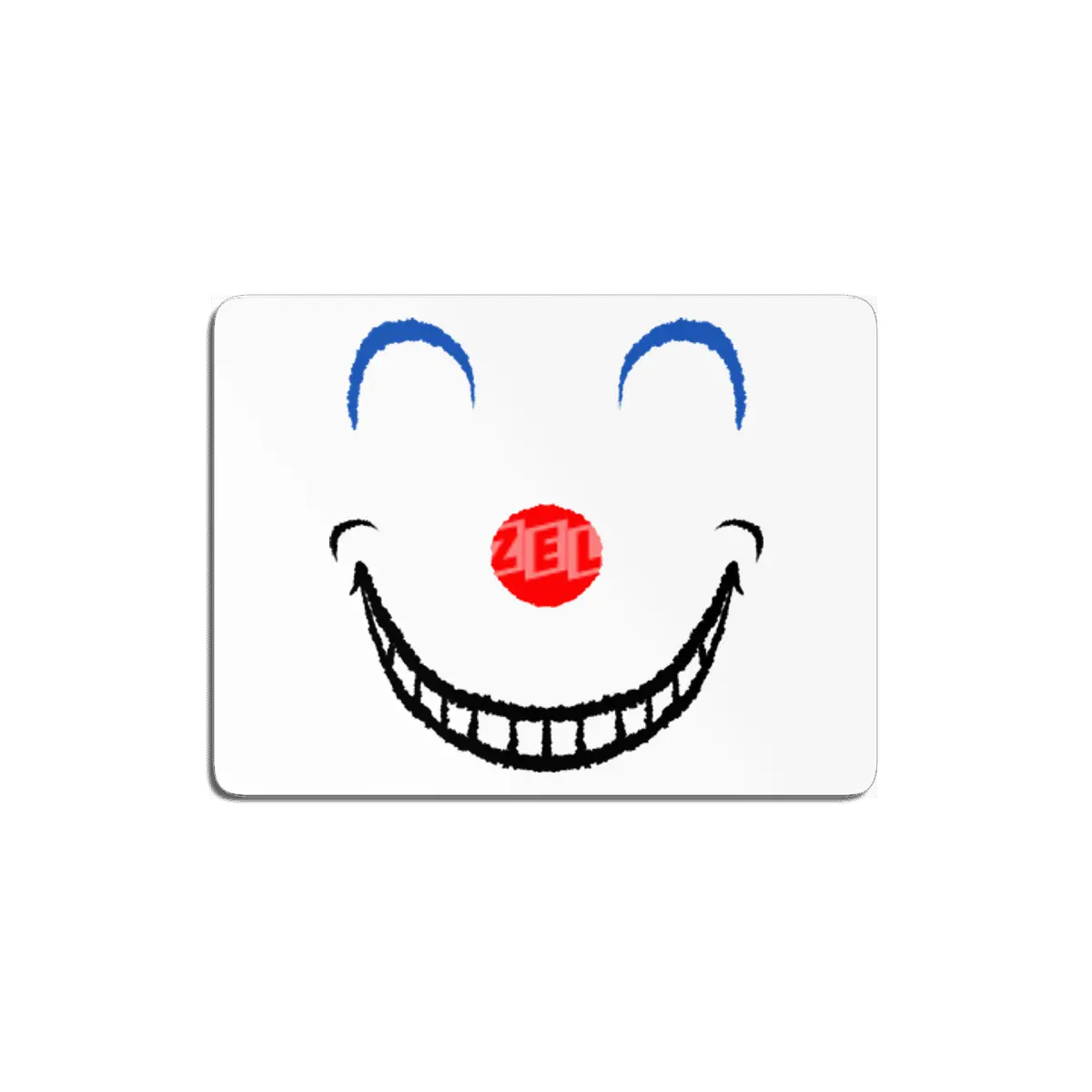 Cartoon Eyes - Clown MDF Tablo