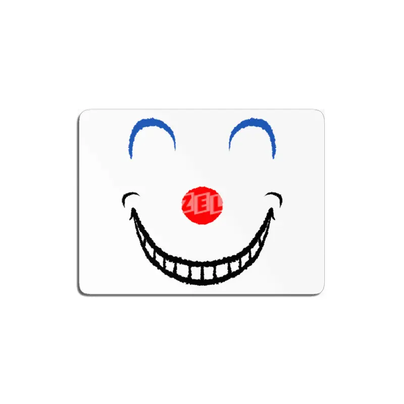 Cartoon Eyes - Clown MDF Tablo