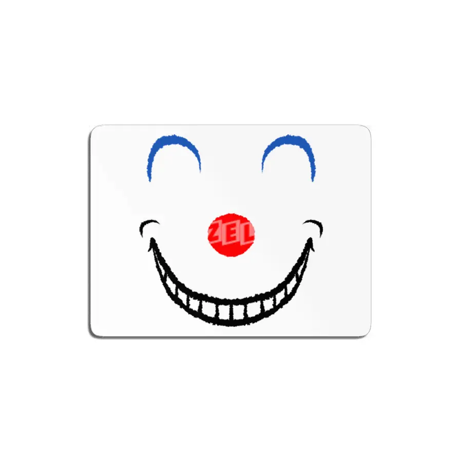 Cartoon Eyes - Clown MDF Tablo
