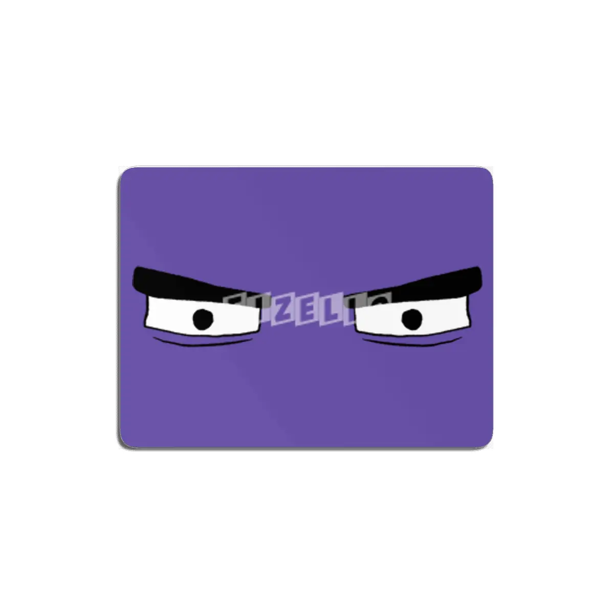 Cartoon Eyes - Grouchy Face MDF Tablo