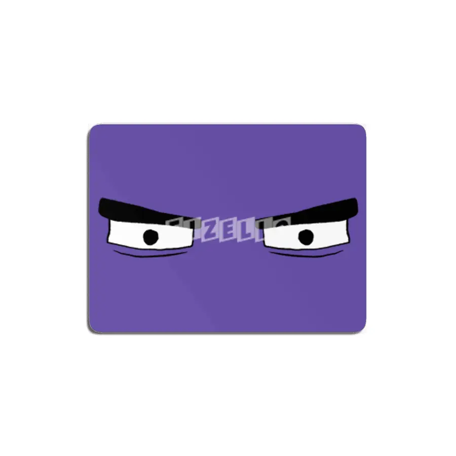 Cartoon Eyes - Grouchy Face MDF Tablo