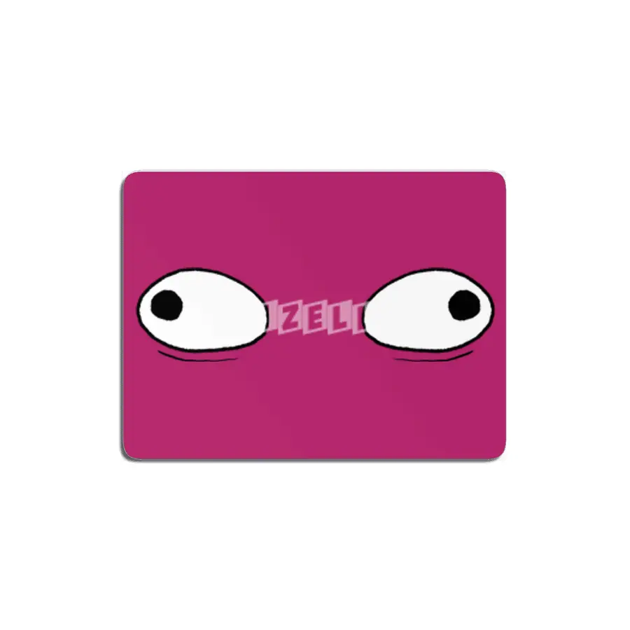 Cartoon Eyes - Wonky Face MDF Tablo