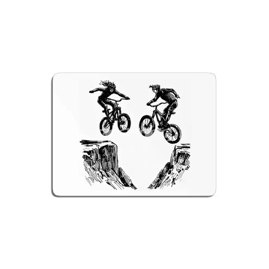Cliff Bike Jump MDF Tablo
