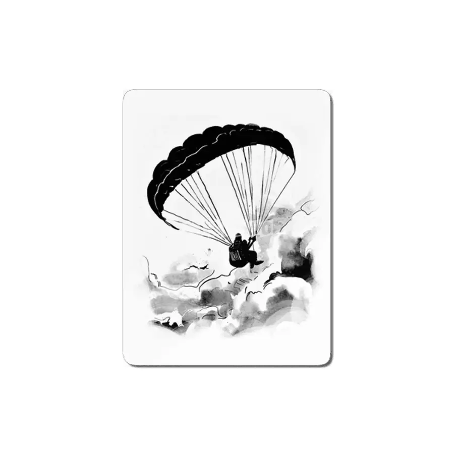 Flying above the Clouds - Paragliding MDF Tablo