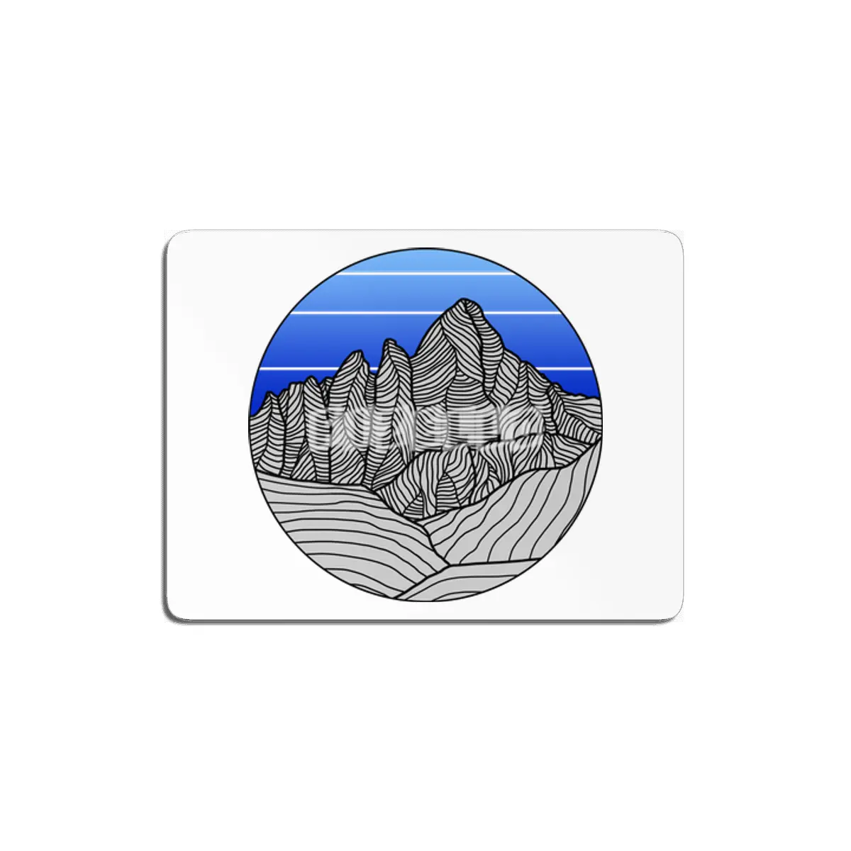 Mountain Sunset/Sky MDF Tablo