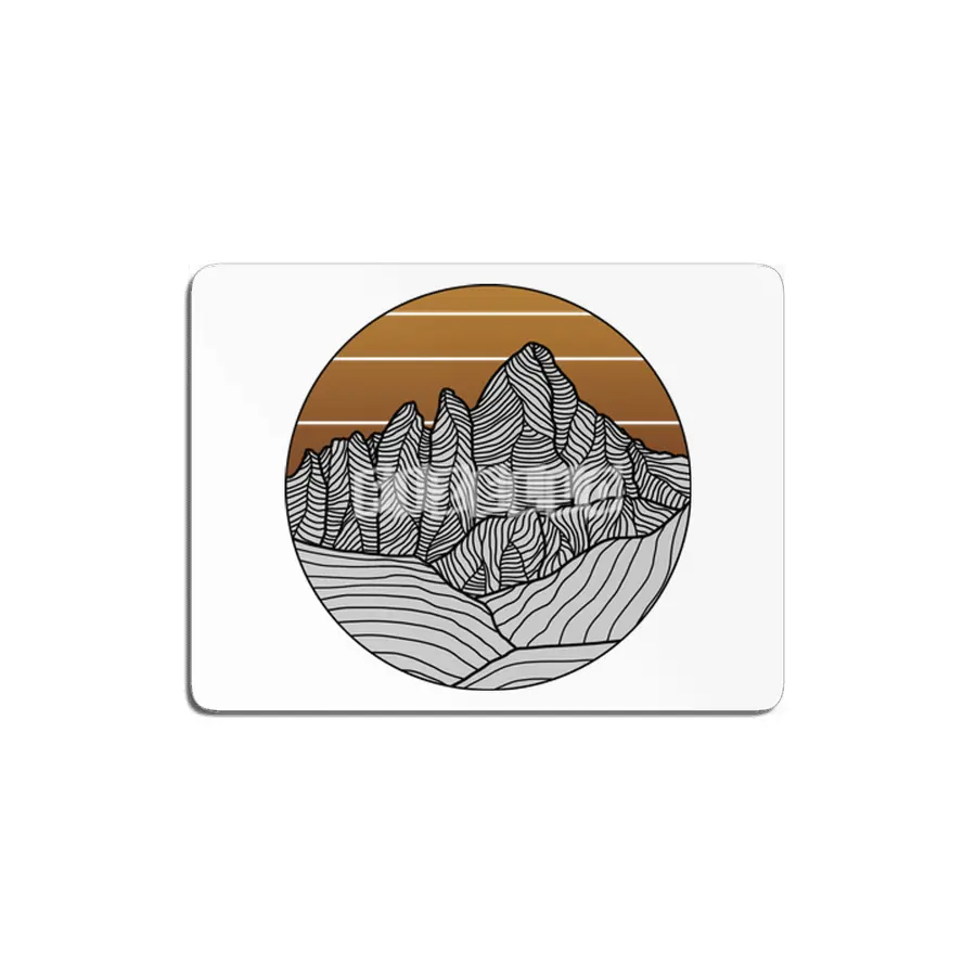 Mountain Sunset/Sky Fall Colors MDF Tablo