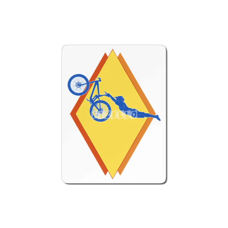 MTB Superman Bike Jump MDF Tablo