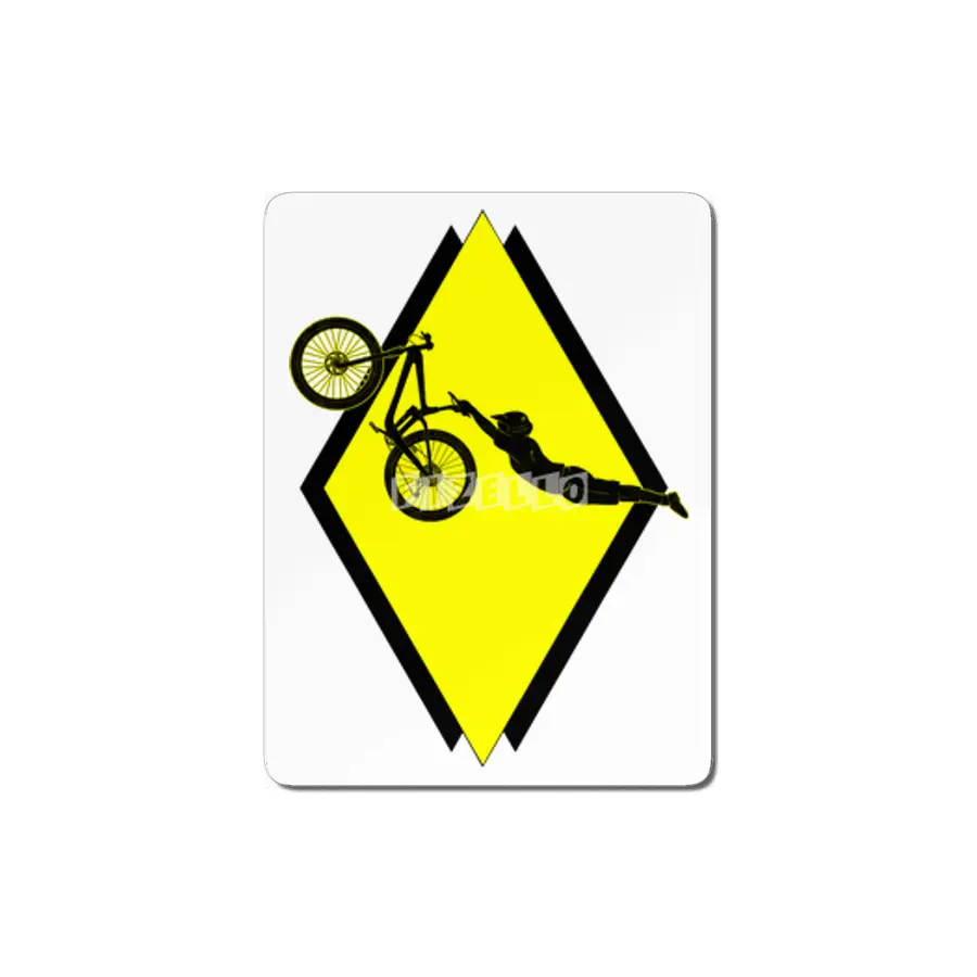 MTB Superman Bike Jump MDF Tablo