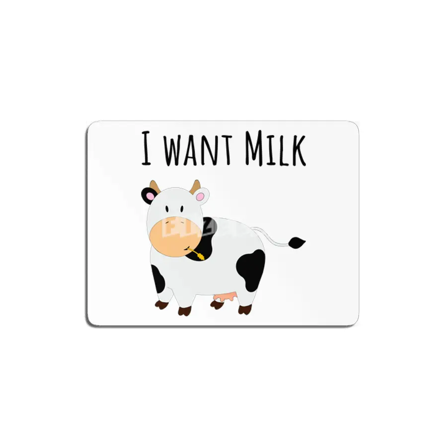 I Want Milk MDF Tablo