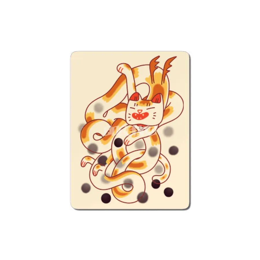 Cat Dragon MDF Tablo