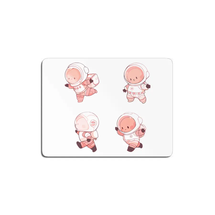 Cute Astronaut MDF Tablo
