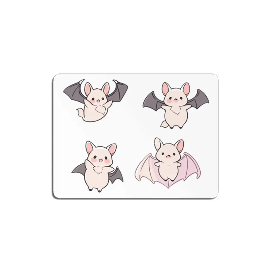 Cute Bat MDF Tablo