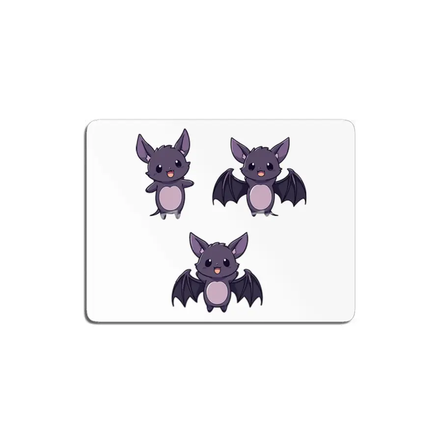 Cute Bat MDF Tablo