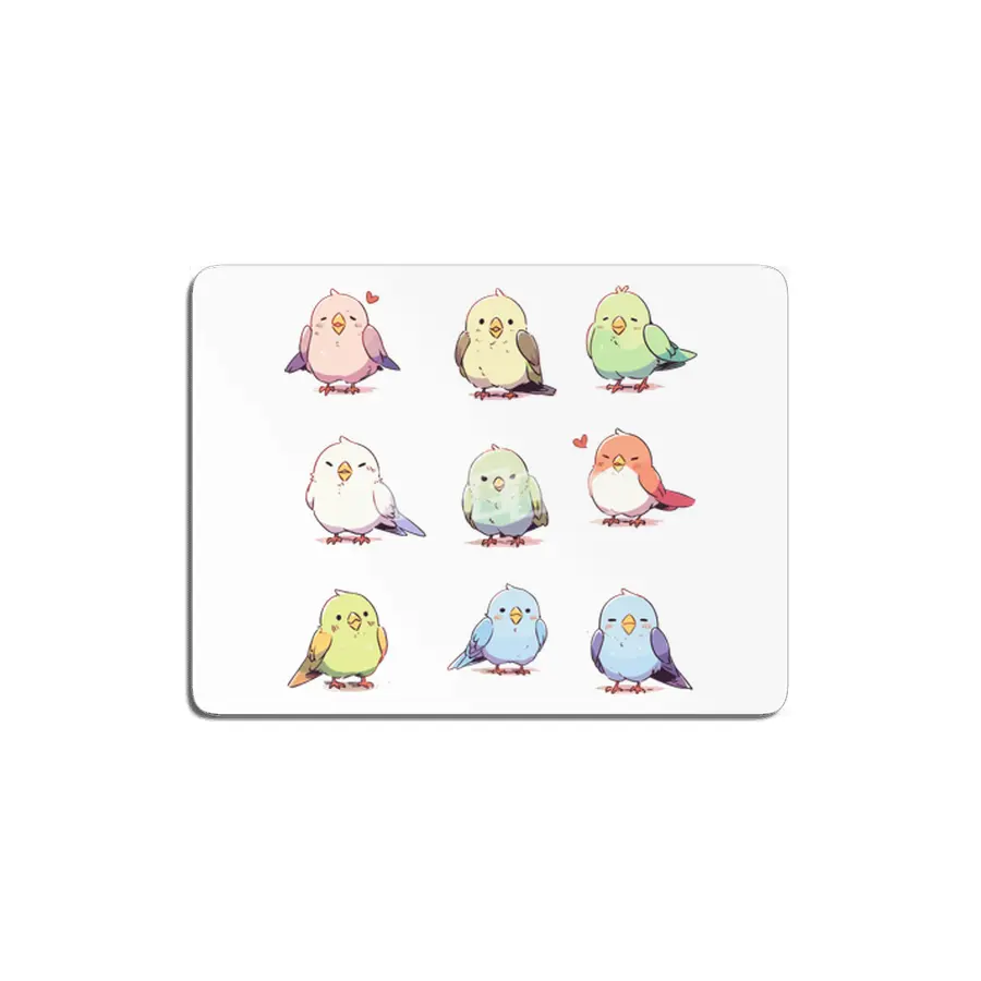 Cute Bird MDF Tablo