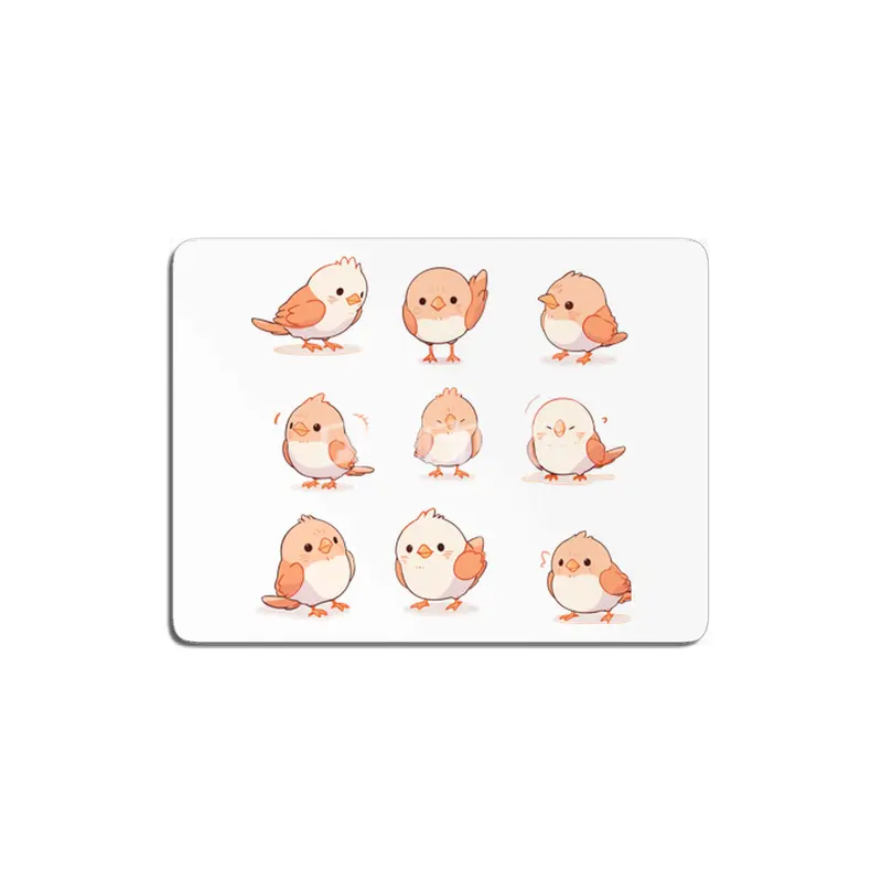 Cute Bird MDF Tablo