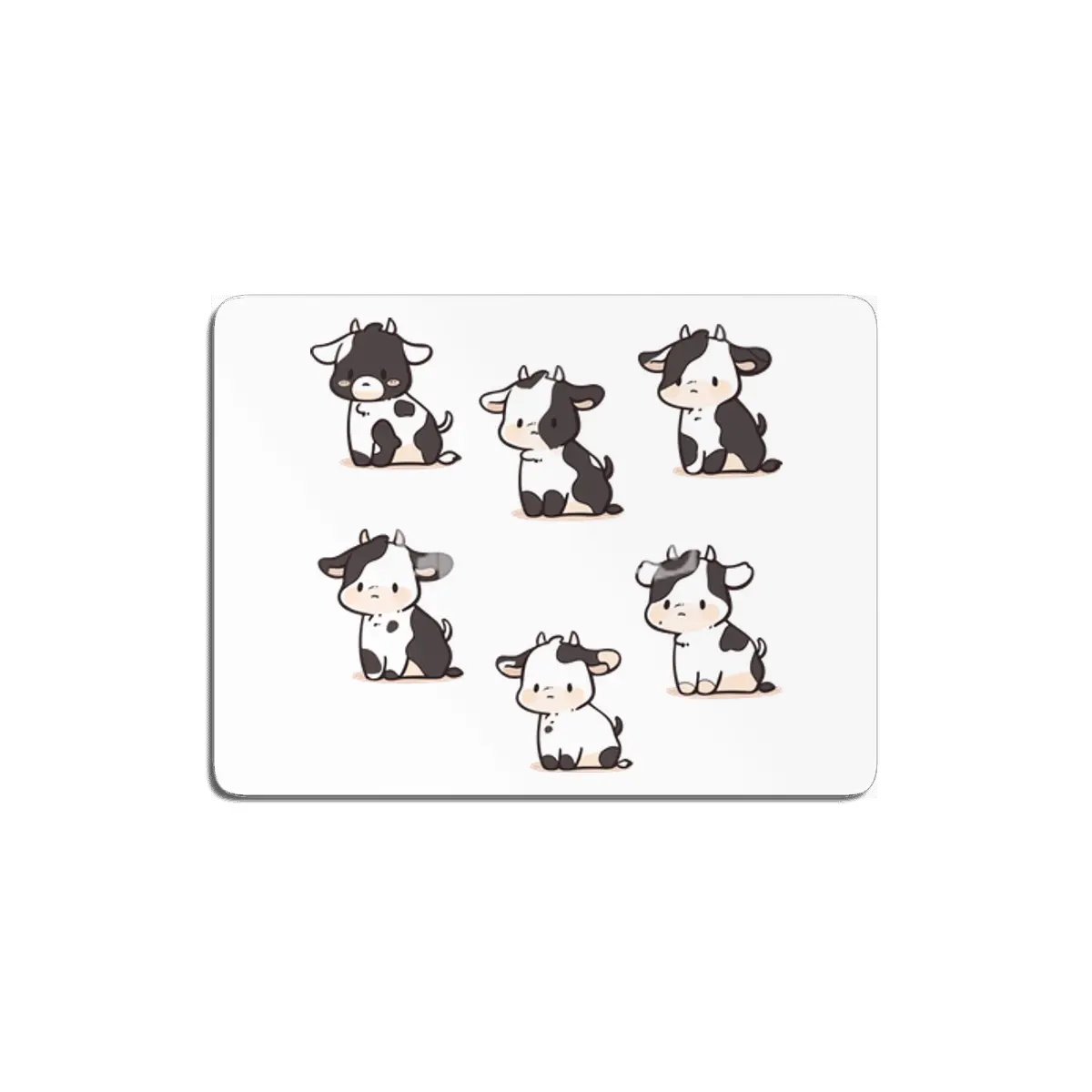 Cute Cows MDF Tablo