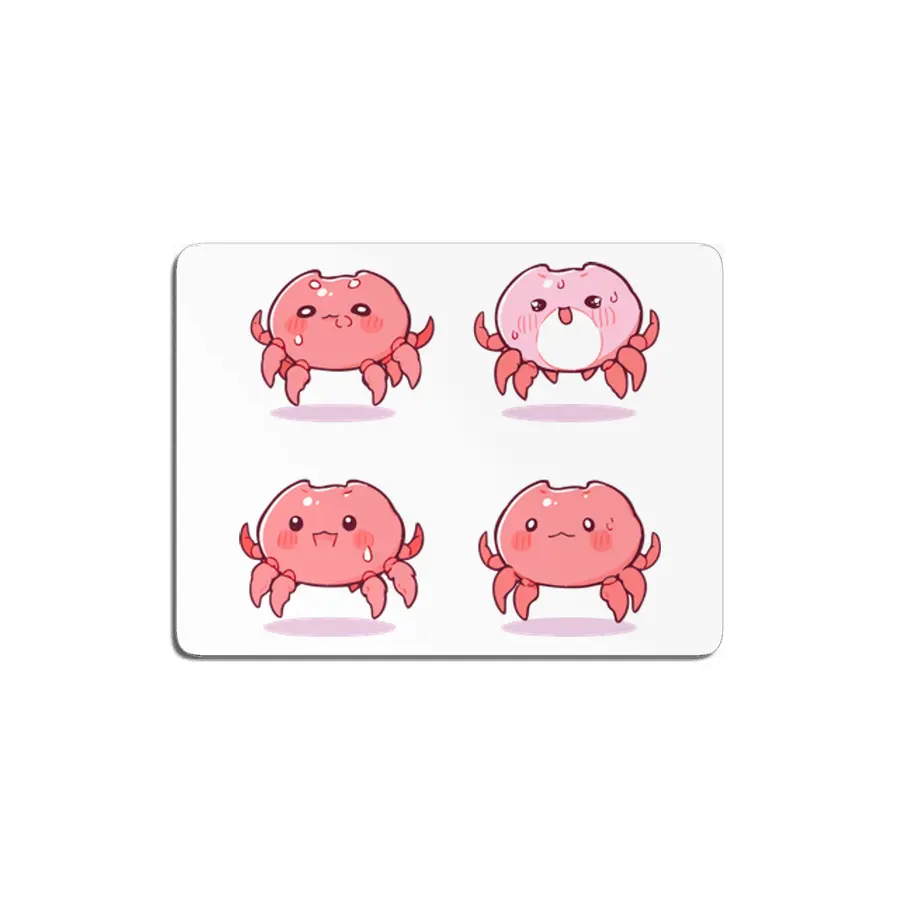 Cute Crabs MDF Tablo