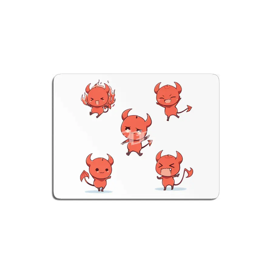 Cute Devil MDF Tablo