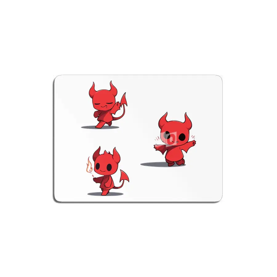Cute Devil MDF Tablo