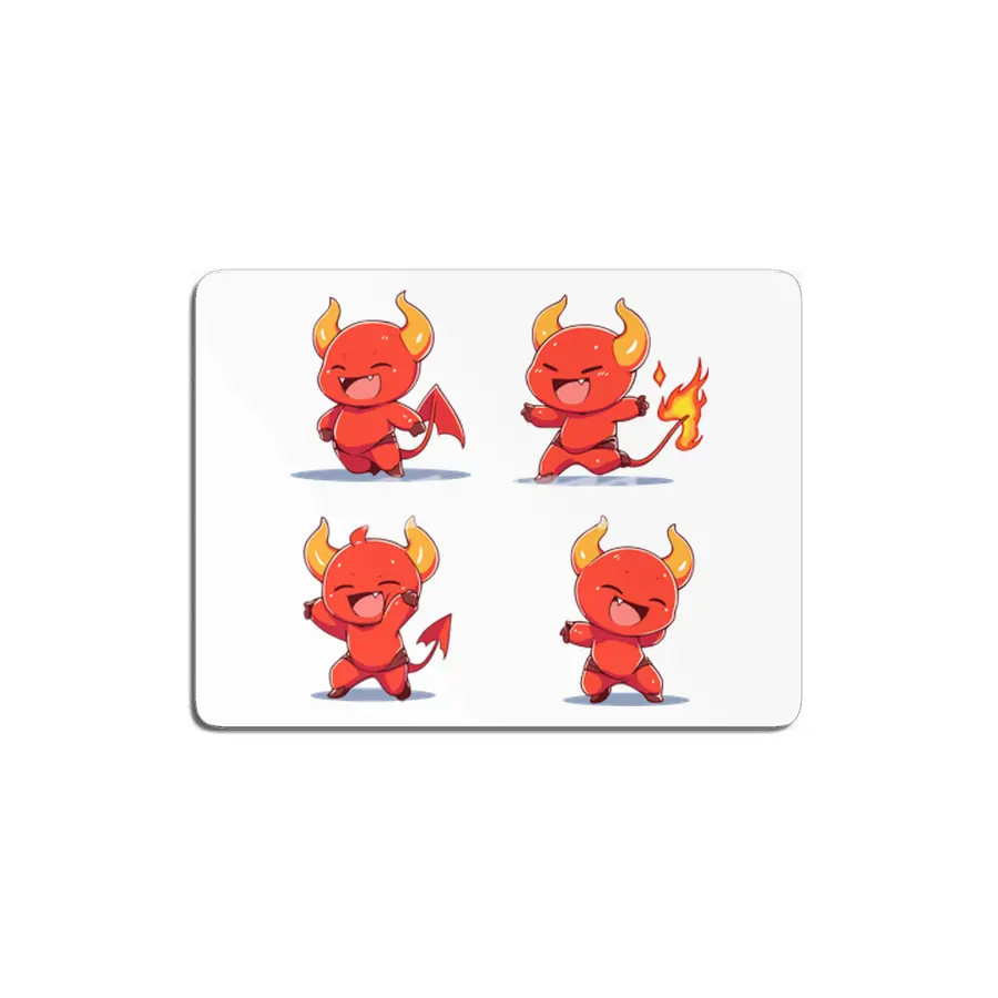 Cute Devil MDF Tablo