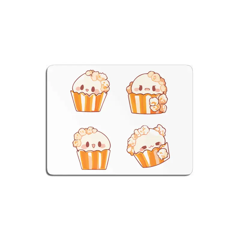 Cute Popcorn MDF Tablo
