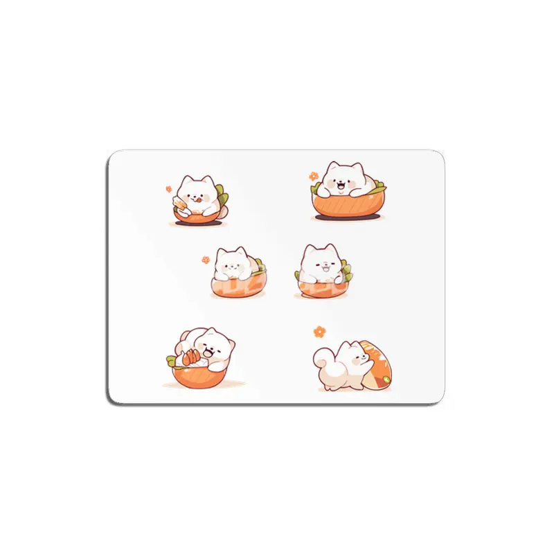 Cute Sushi Dog MDF Tablo