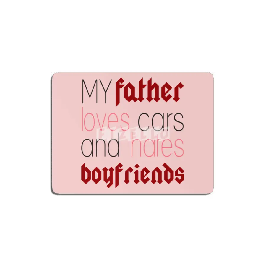 I love my dad MDF Tablo