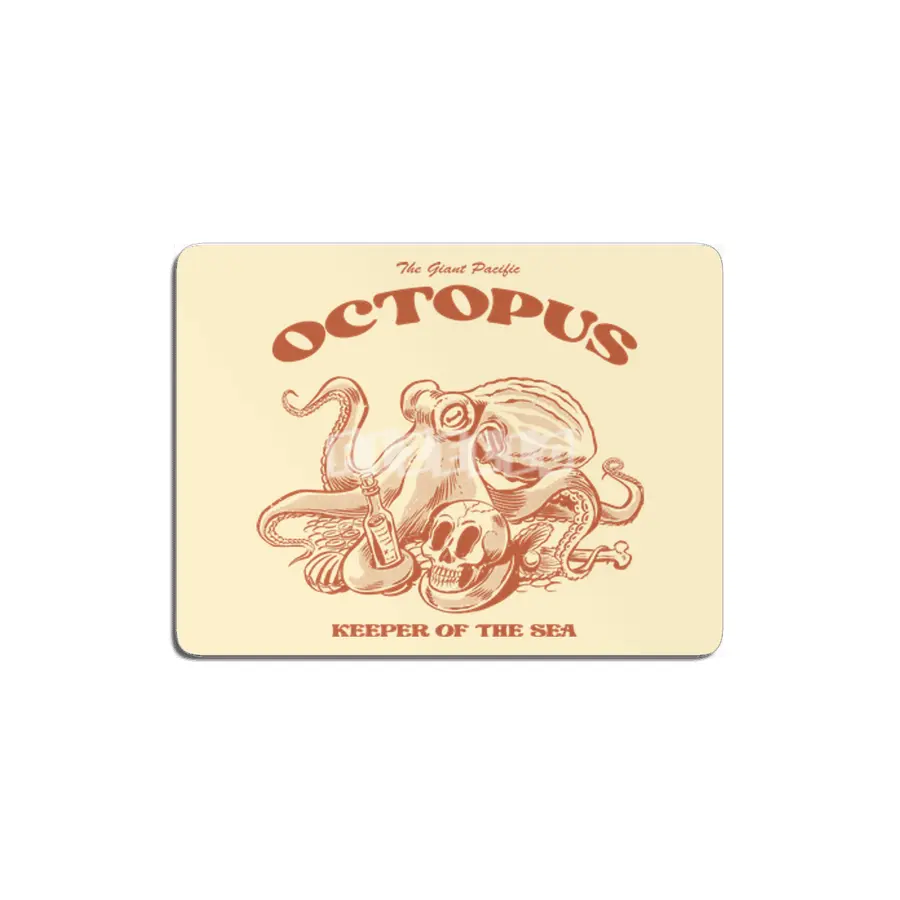 THE GIANT PACIFIC OCTOPUS MDF Tablo