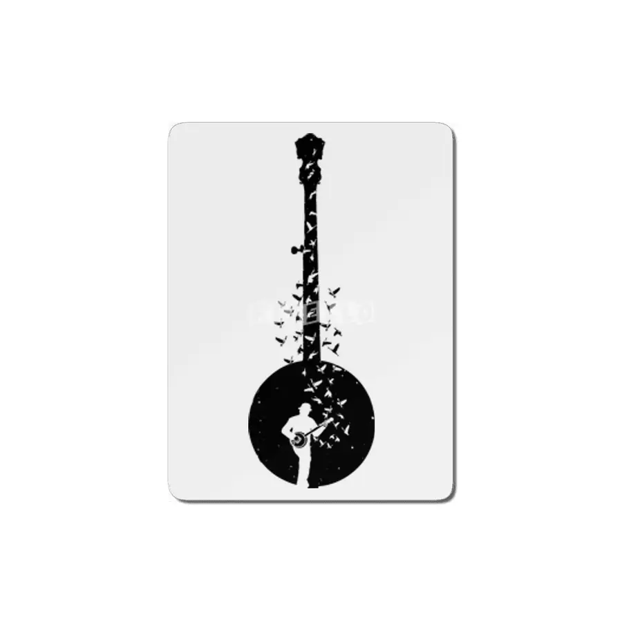 Banjo - Banjo Player MDF Tablo