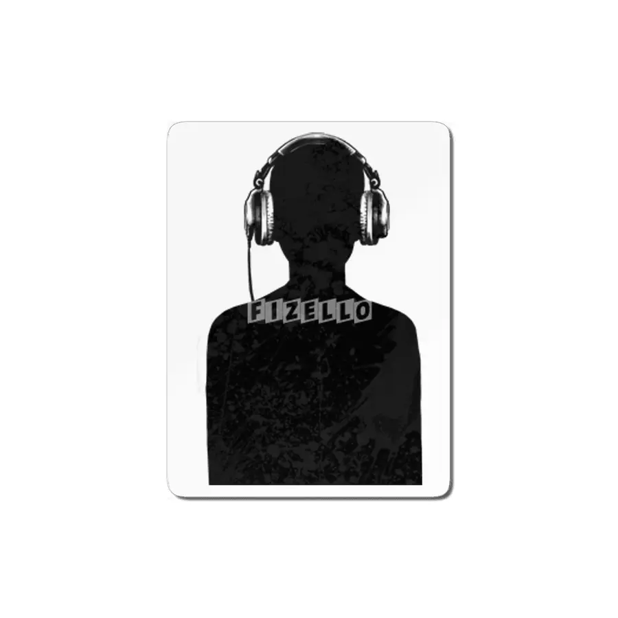 Black music MDF Tablo