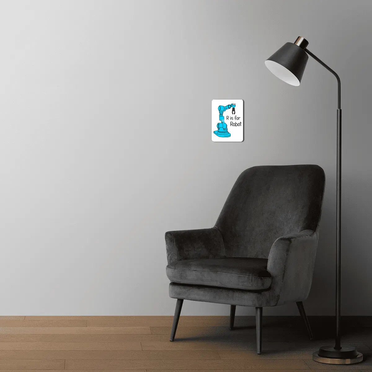 R is for Robot MDF Tablo