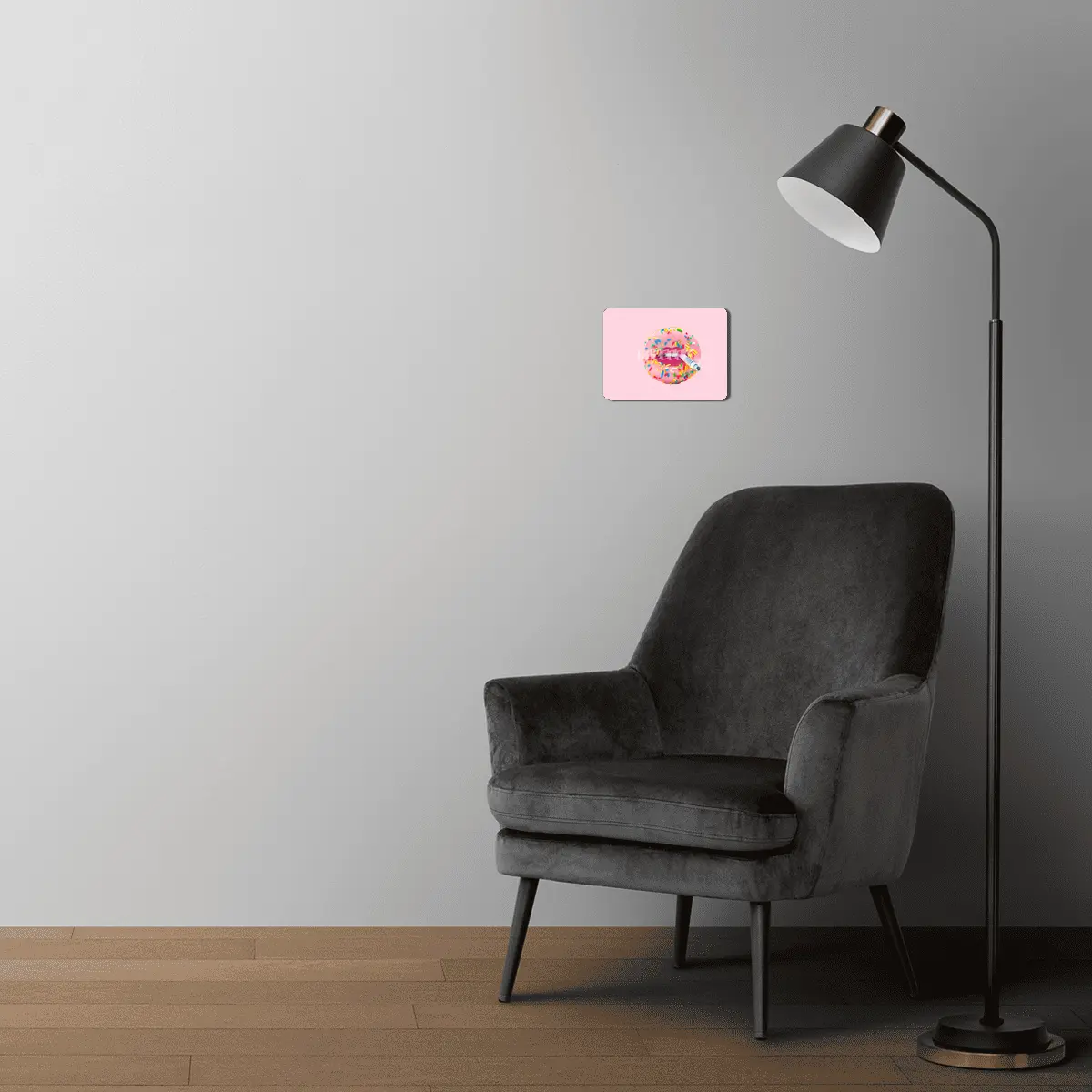 DoNut Smoke MDF Tablo
