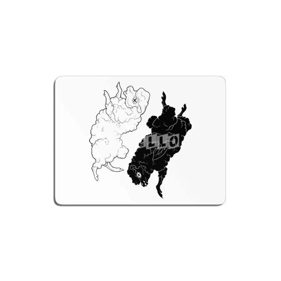 Yin Yang Sheep MDF Tablo