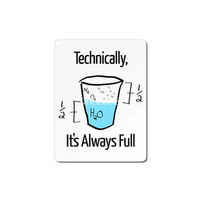Funny Science Joke MDF Tablo