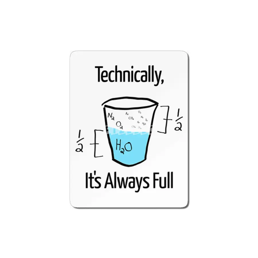 Funny Science Joke MDF Tablo