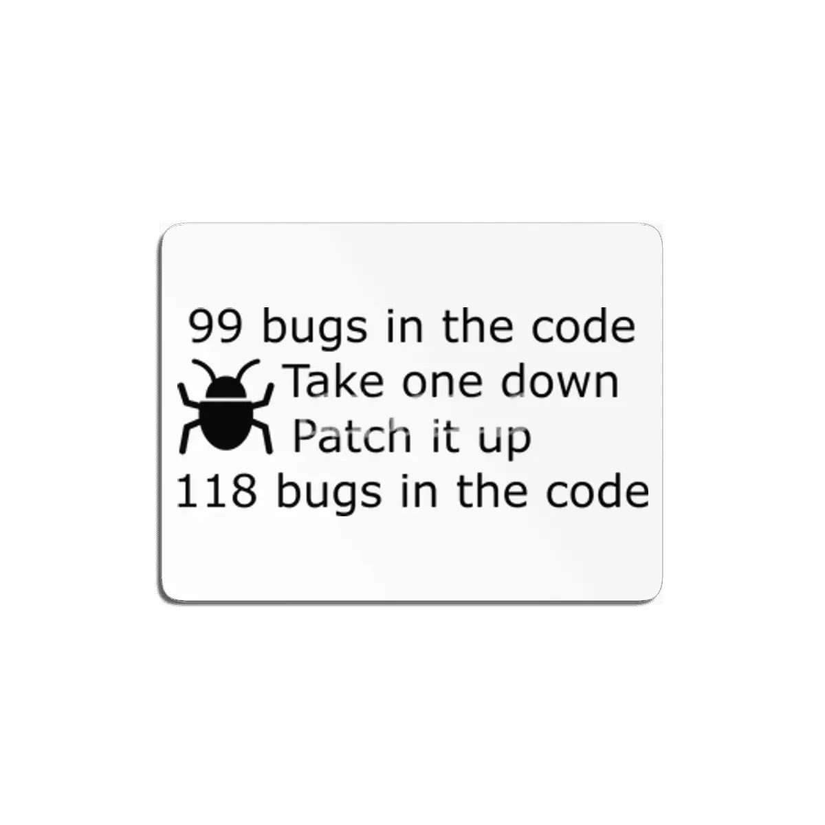 99 bugs in the code MDF Tablo