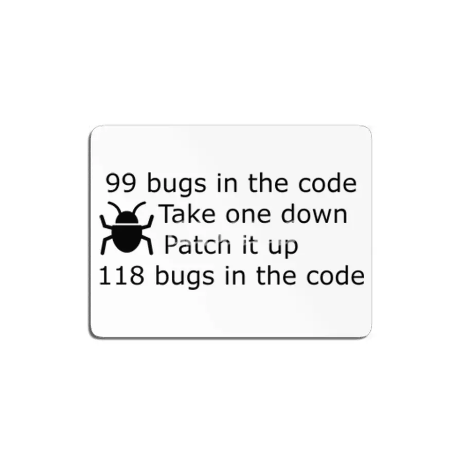99 bugs in the code MDF Tablo