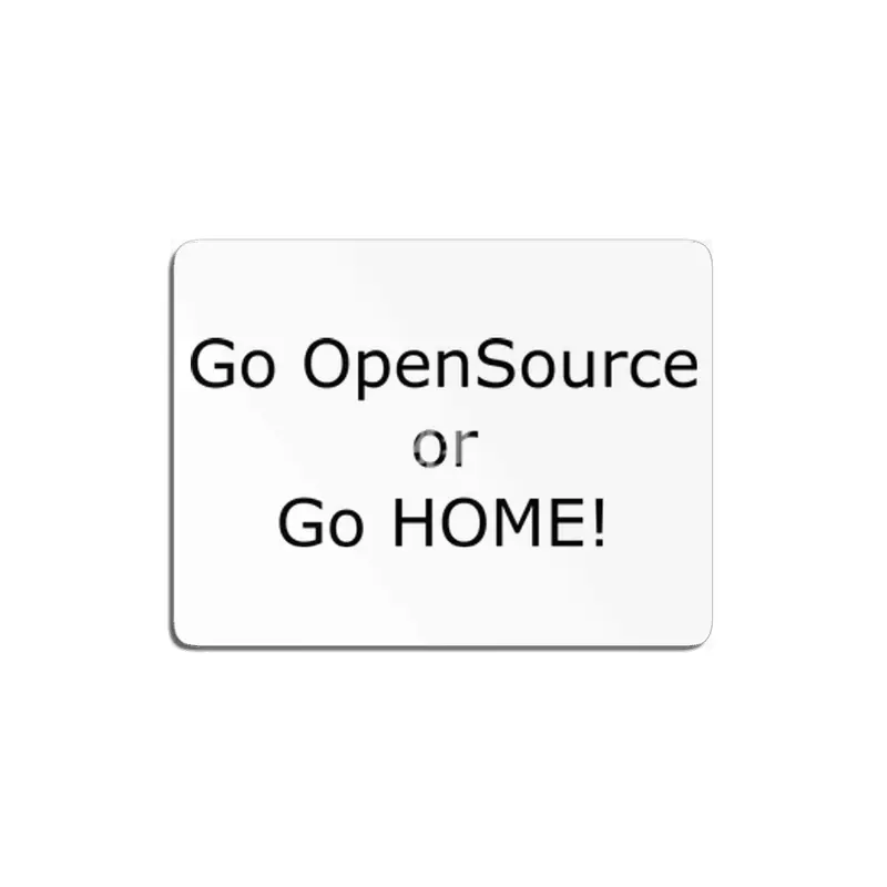Go Opensource or Go Home MDF Tablo
