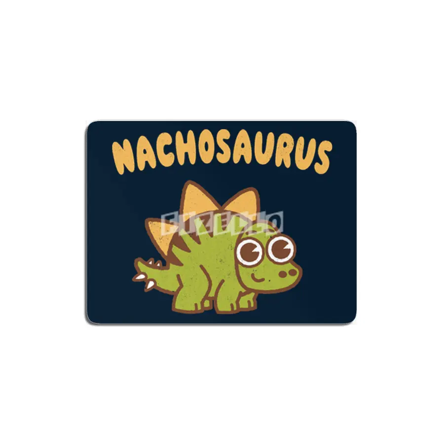 Kawaii Cute Nachosaurus Dinosaur Mexican Nacho Stegosaurus MDF Tablo