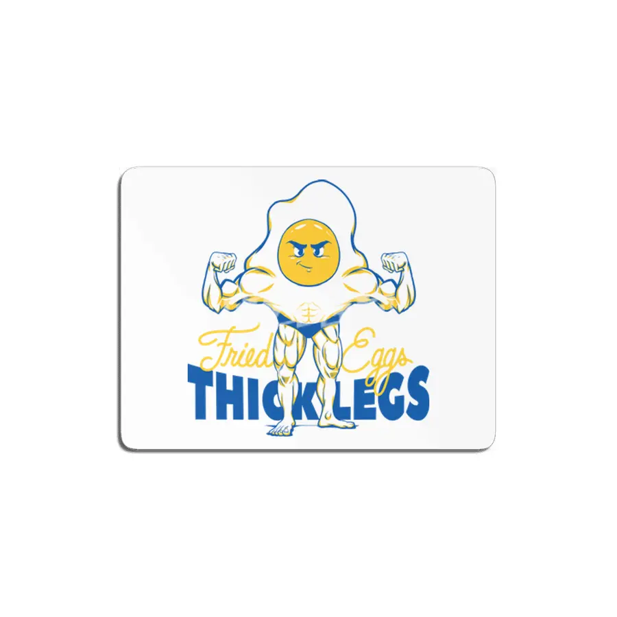 Fried Eggs Thick Legs MDF Tablo