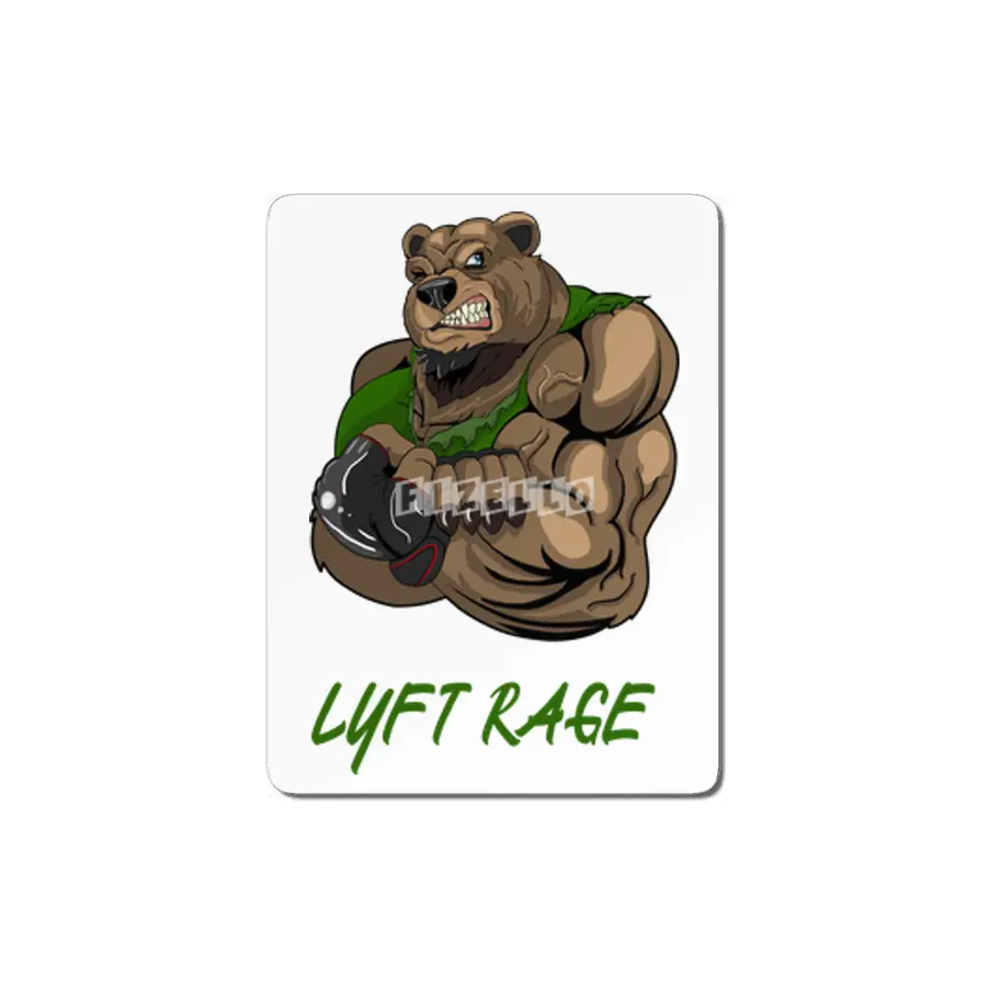 Lyft rage bear MDF Tablo