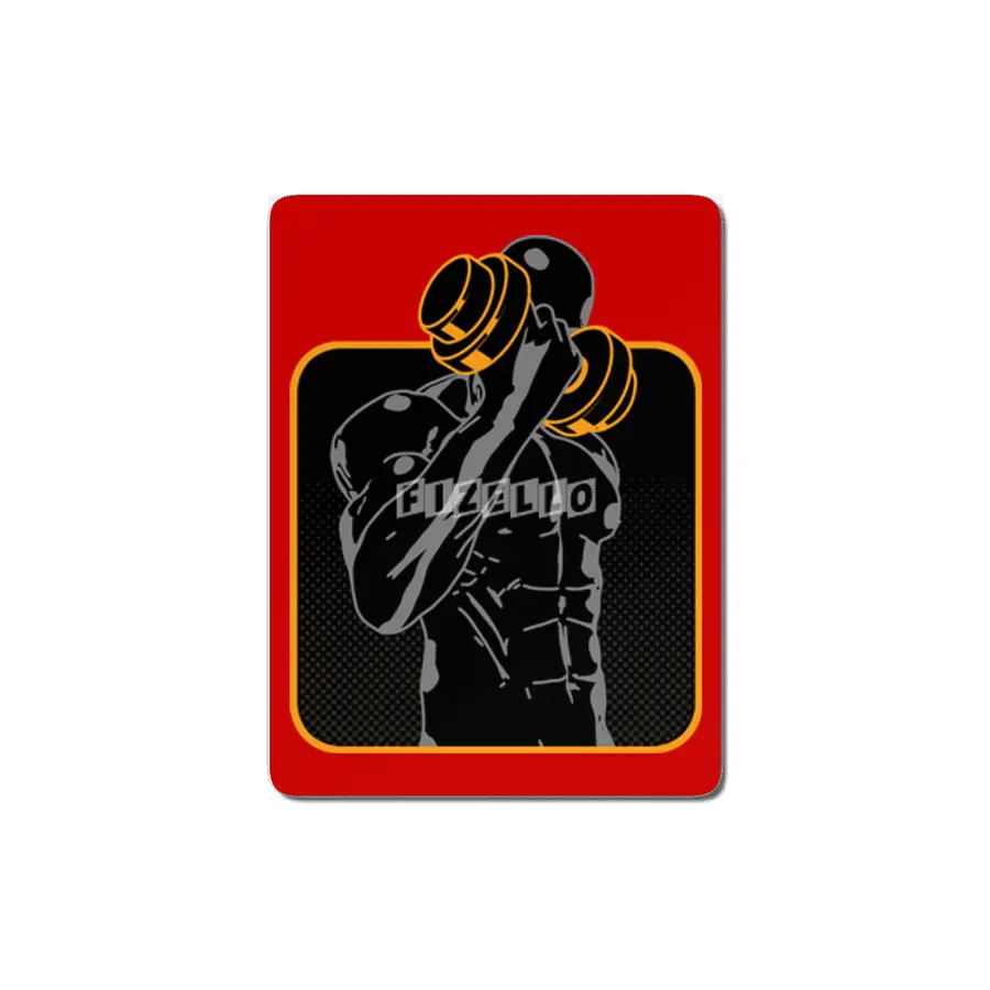Gym logo MDF Tablo