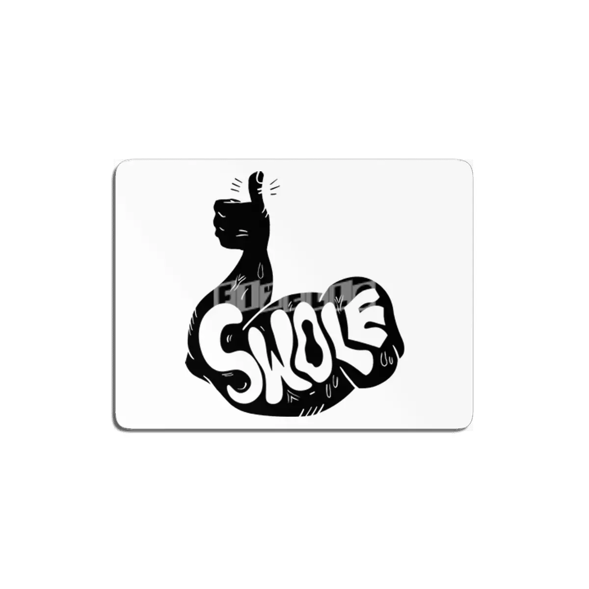 SWOLE - Black MDF Tablo
