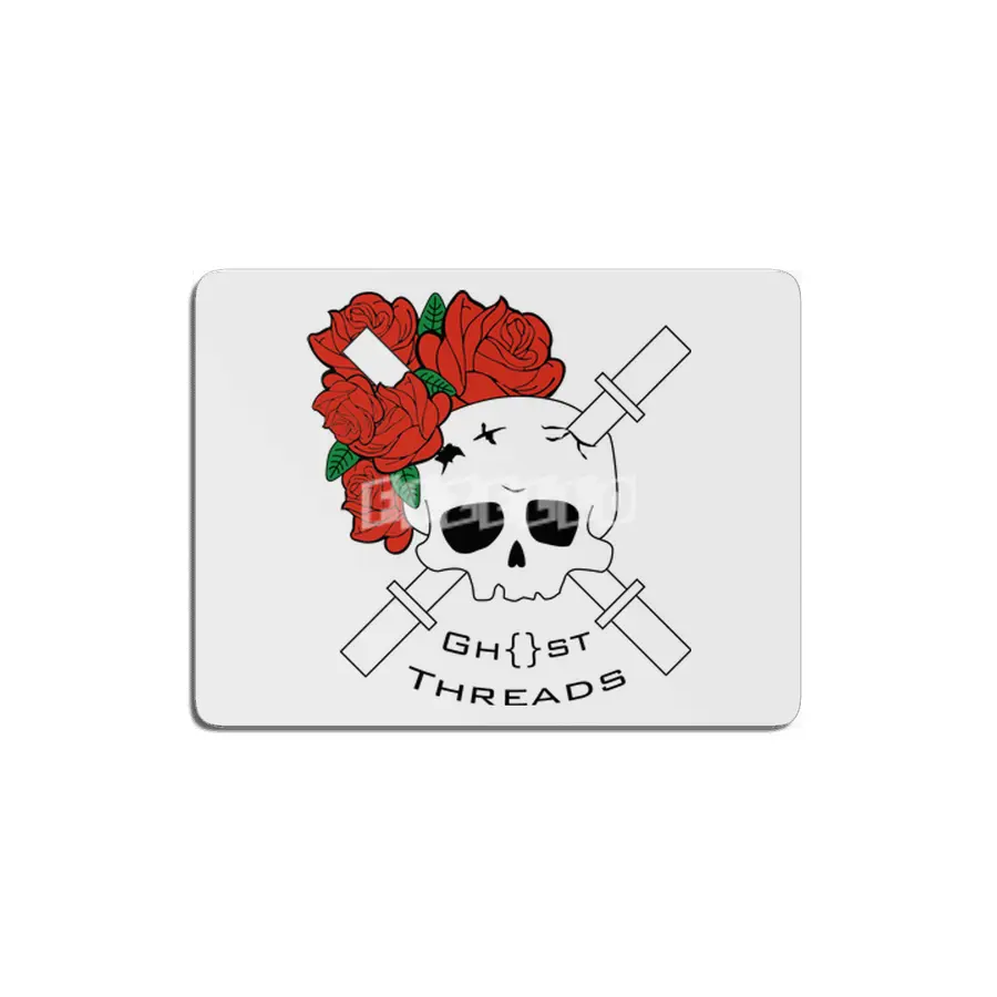 Skull and Roses MDF Tablo