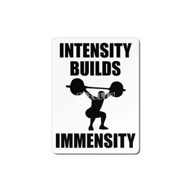 Bodybuilding - Intensity Builds Immensity MDF Tablo